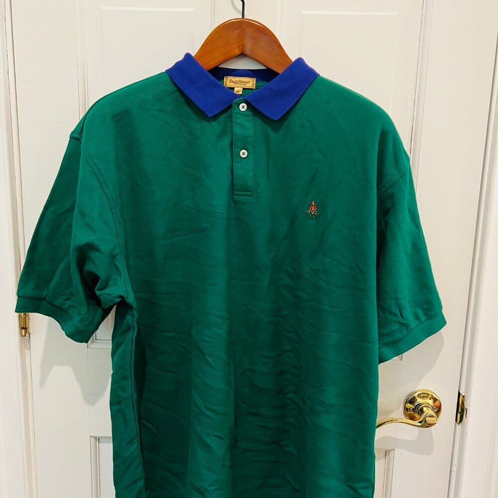 Vintage Paul Stuart Polo Shirt Men's XL Short Sleeve Golf